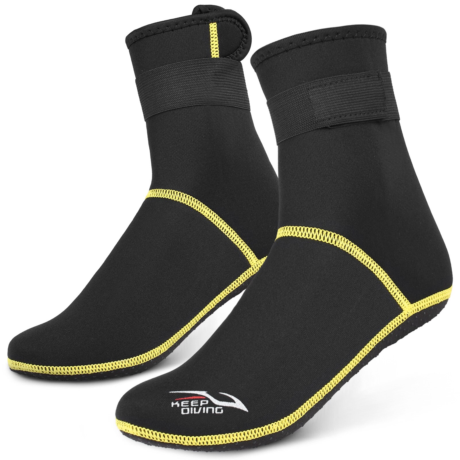 Calcetines de buceo de neopreno de 3mm, botas térmicas antideslizantes, cómodos y ligeros, para Rafting, esnórquel y playa