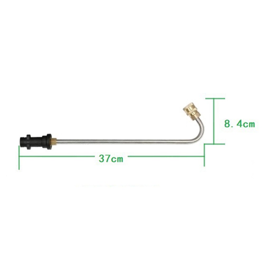 4000PSI Connect High Pressure Washer Pressure Washer Gutter Cleaning Wand Lance Cleaner for Karcher K2 K3 K4 K5 K6 K7: U type