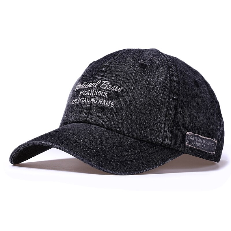 Adult Denim Baseball Hats Lady Summer Sun Cap Men Big Size Casual Snapback Caps 56-65cm 18 Colors