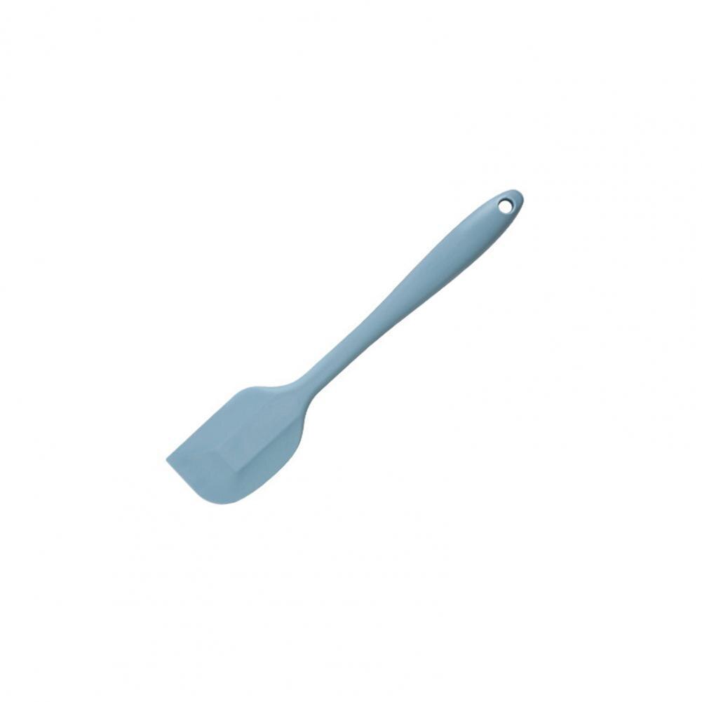 Multicolor 20.5*4Cm Food-Grade Siliconen Taart Spatel Non-stick Mengen Boter Beslag Cookie Pastry Schraper keuken Bakken Tools: Blauw / L
