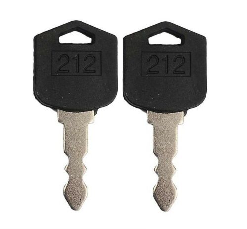 Lot De 10 Clés De Contact 212 D554212 - Compatible Chariots élévateurs Doosan Daewoo D25 D35 G25 G35