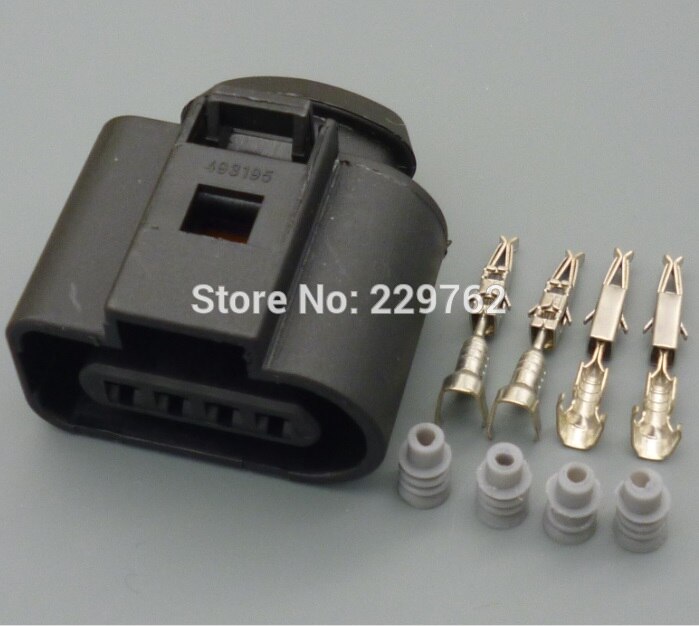 Shhworldsea 4 1 1717893 1.5mm j 0973804 1 0973704 automatische temperatuursensor stekker waterdichte elektrische draadconnector voor auto vrachtwagen