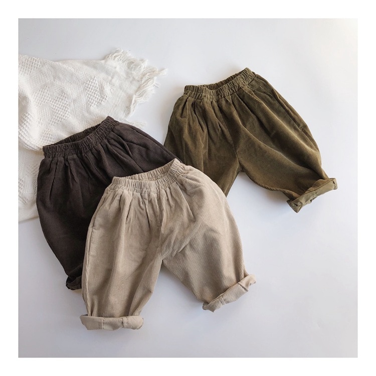 Ins Mode Kinderen Broek Herfst Winter Jongens Kinderen Broek Corduroy Broek Kinderen Kleding