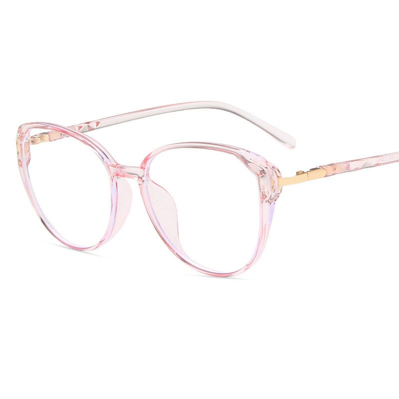 Anti-Blue Light Optical Myopia Eyeglasses Women Computer Prescription Glasses Classic Square Plastic Frame Tr90