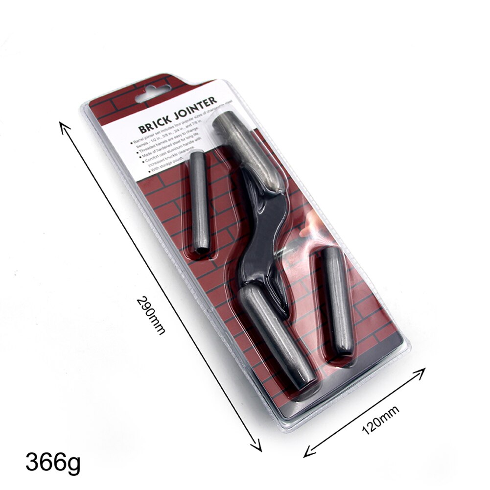 Hand Tool Accessory Home Wall Trimming 4 Size Easy Use Durable Interchangeable Brick Jointer Builder Metal Hanheld