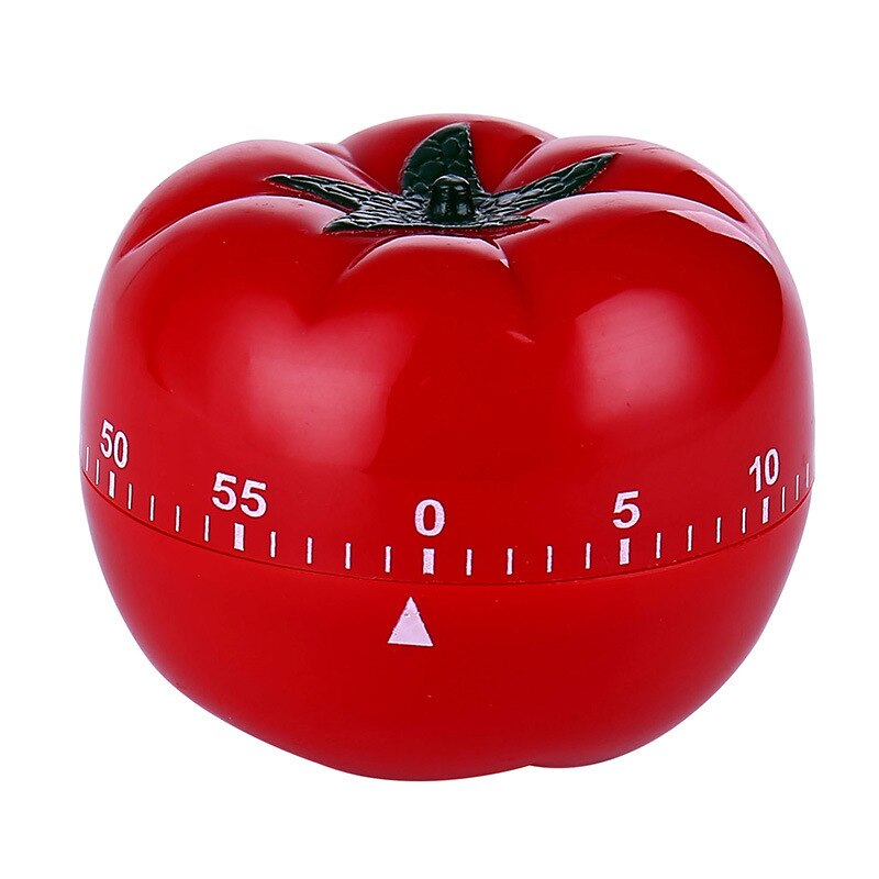 Cartoon Kitchen Timer 60 Minute Countdown Timer Fruit Vegetable Shape Cooking Timer Reminder Kitchen Tools: Tomato