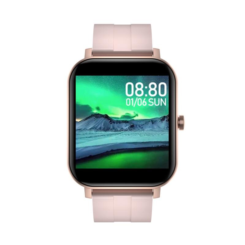 Bluetooth Sport Smart Watch Men Women Smartwatch For Android IOS Fitness Tracker Electronics Smart Clock Band Smartwach: Pink