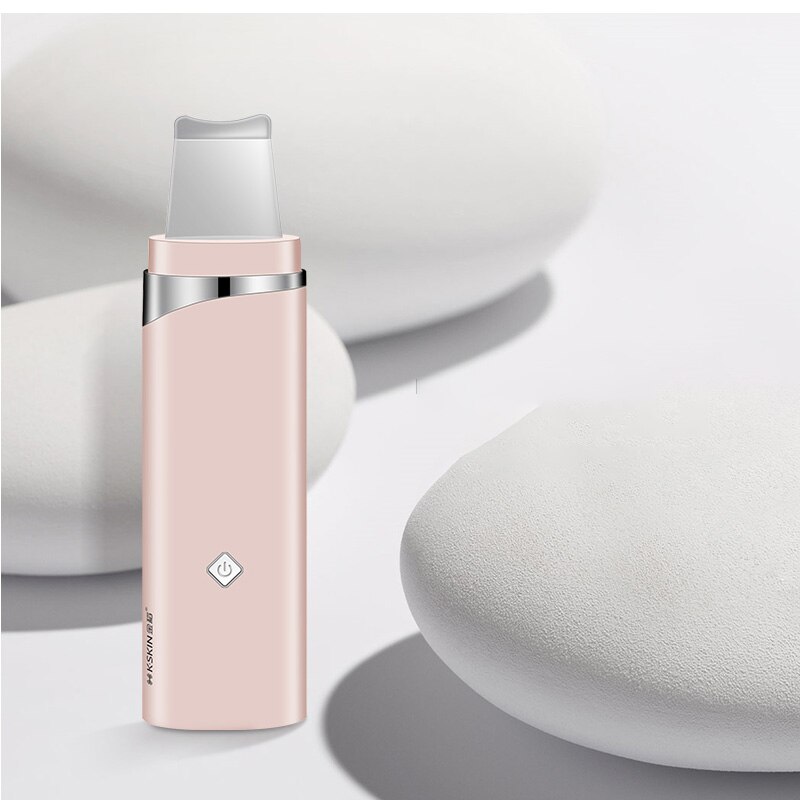 K·SKIN Blackhead Cleanser Remove Dead Skin Ultrasonic Technology Can Remove Pore Pollution Clean Face Facial Lift Easy To Carry: Pink