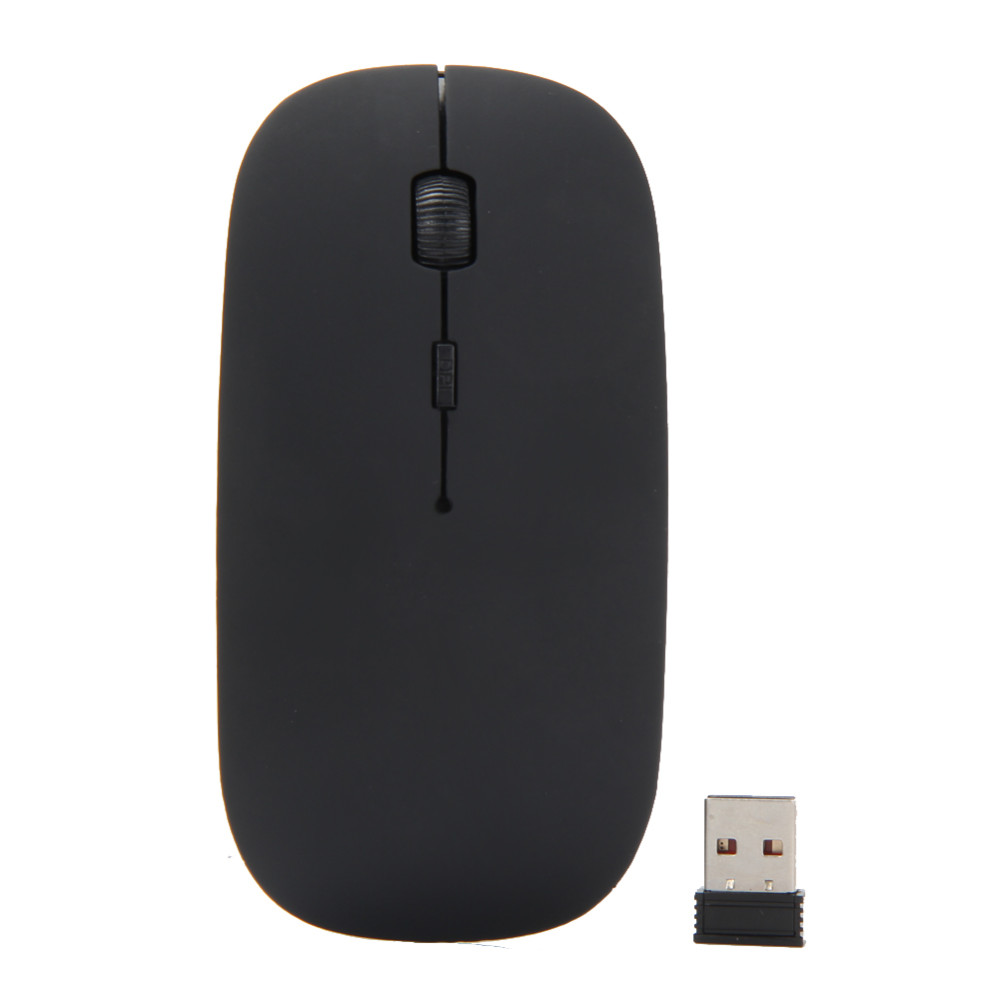 Ultra Slim 1600 DPI USB Optische Draadloze Muis 2.4G Ontvanger Office Thuisgebruik Muis voor Apple Mac PC laptop Muizen