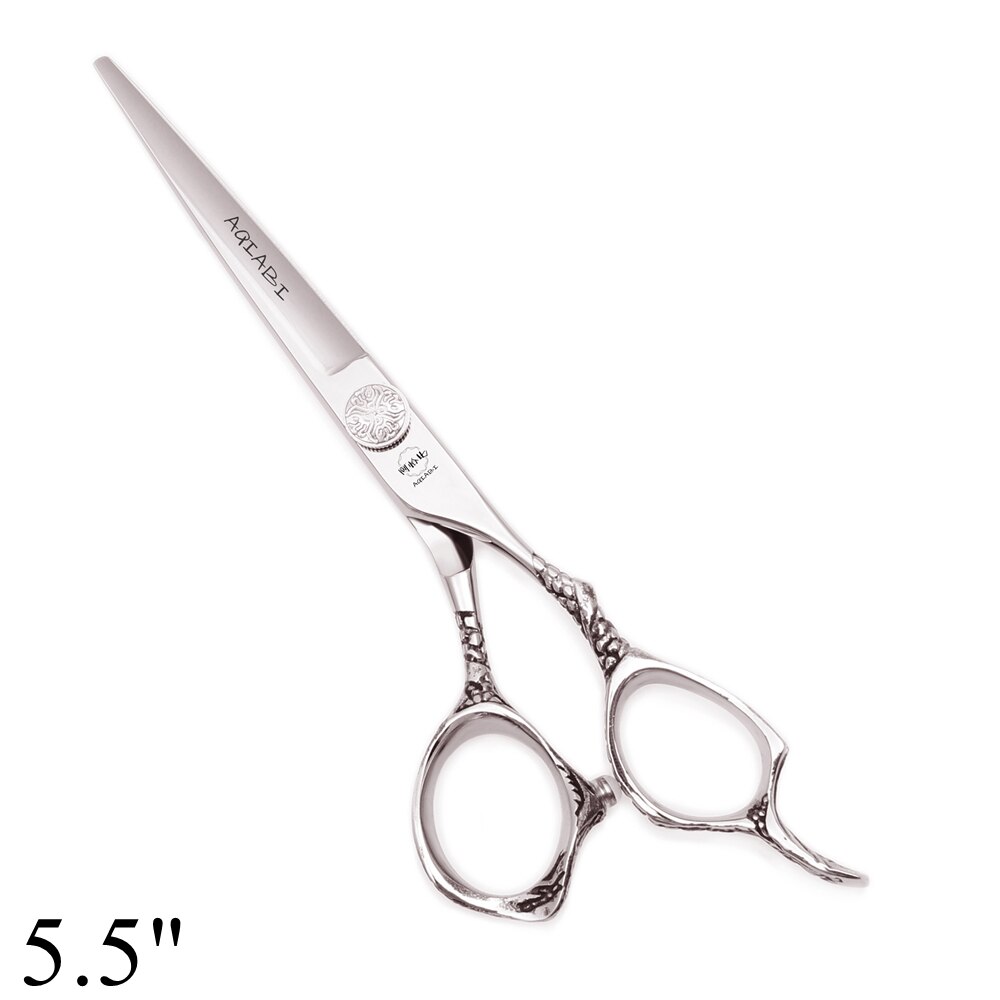 Paarse Draak 5.5 "6" Kapper Kappers Schaar Professionele Jp 440C Haar Knippen Schaar Dunner Schaar Z9009: Z9001-C-55N