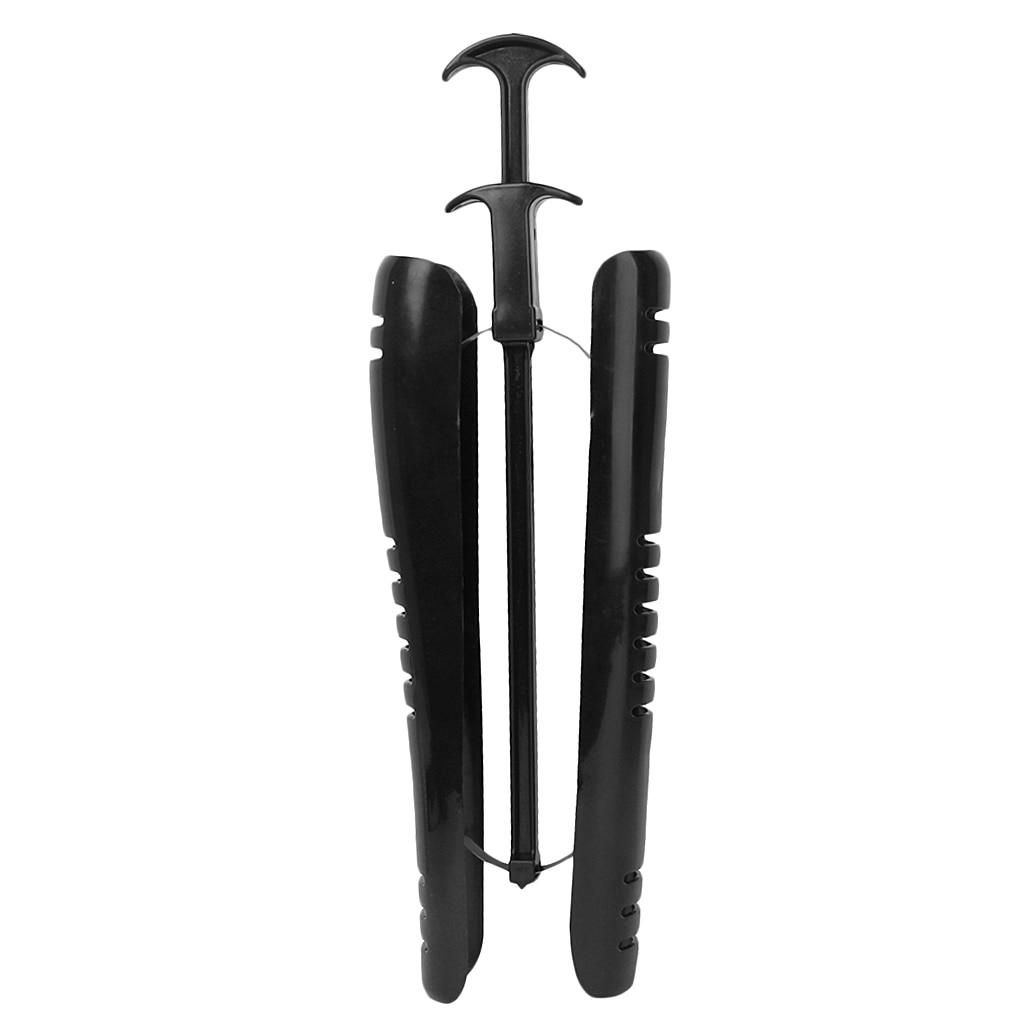 Pack of 2 Boot Stretcher / Shoe Tree Shoes Shape Keeper with Handle Collar Stays Apparel Accessories- 12 Inch