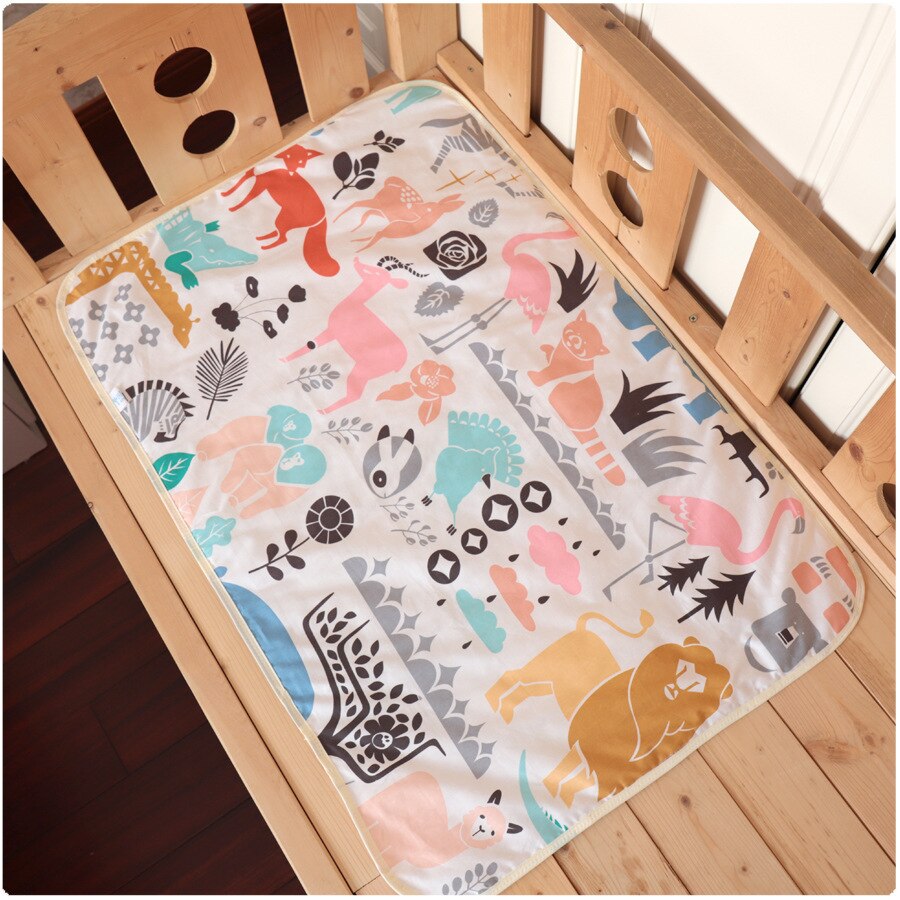 Baby Baby Waterdicht Vel Urine Changing Pads Cartoon Herbruikbare Baby Beddengoed Aankleedkussens: 3