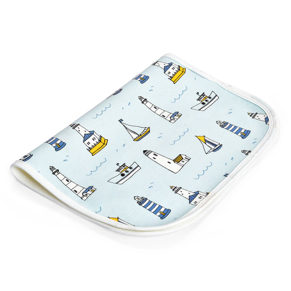 30x45 bébé Diper matelas à langer Portable nourrissons -né pliable imperméable couche réutilisable coton tissu période menstruelle tampons: HaiYang