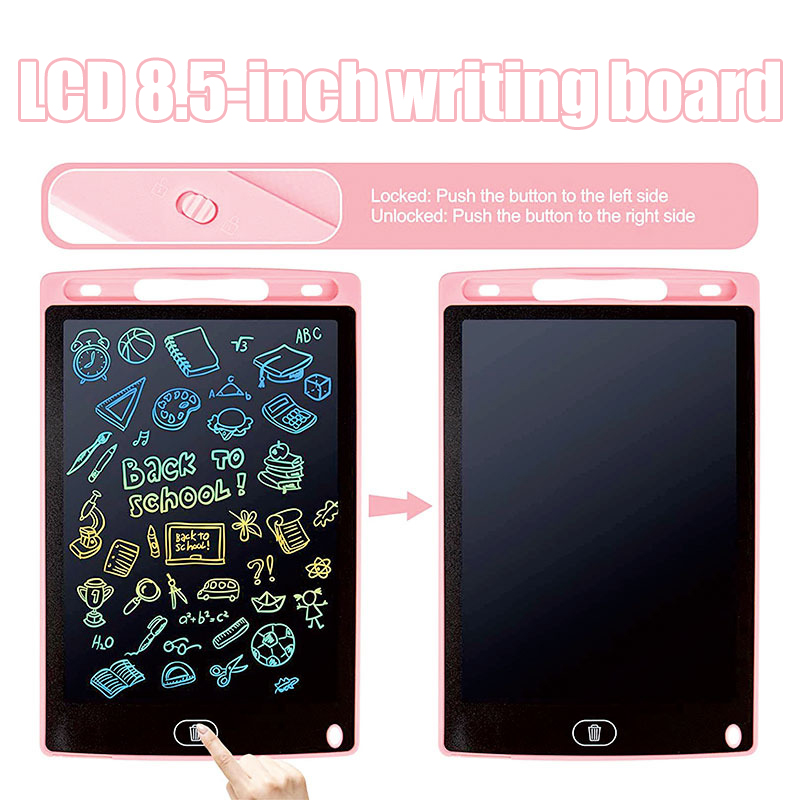 LCD Writing Tablet for Kids, Reusable Magic Drawing Board, Graffiti Sketchpad & Handwriting Blackboard, Eco-Friendly Educational