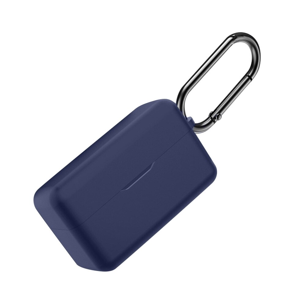 Wireless Microphone Protective Case Mic Charging Box for DJI Action 2/OM 5 with Lightning USB-C Ports 250m Transmission Dual: Blue