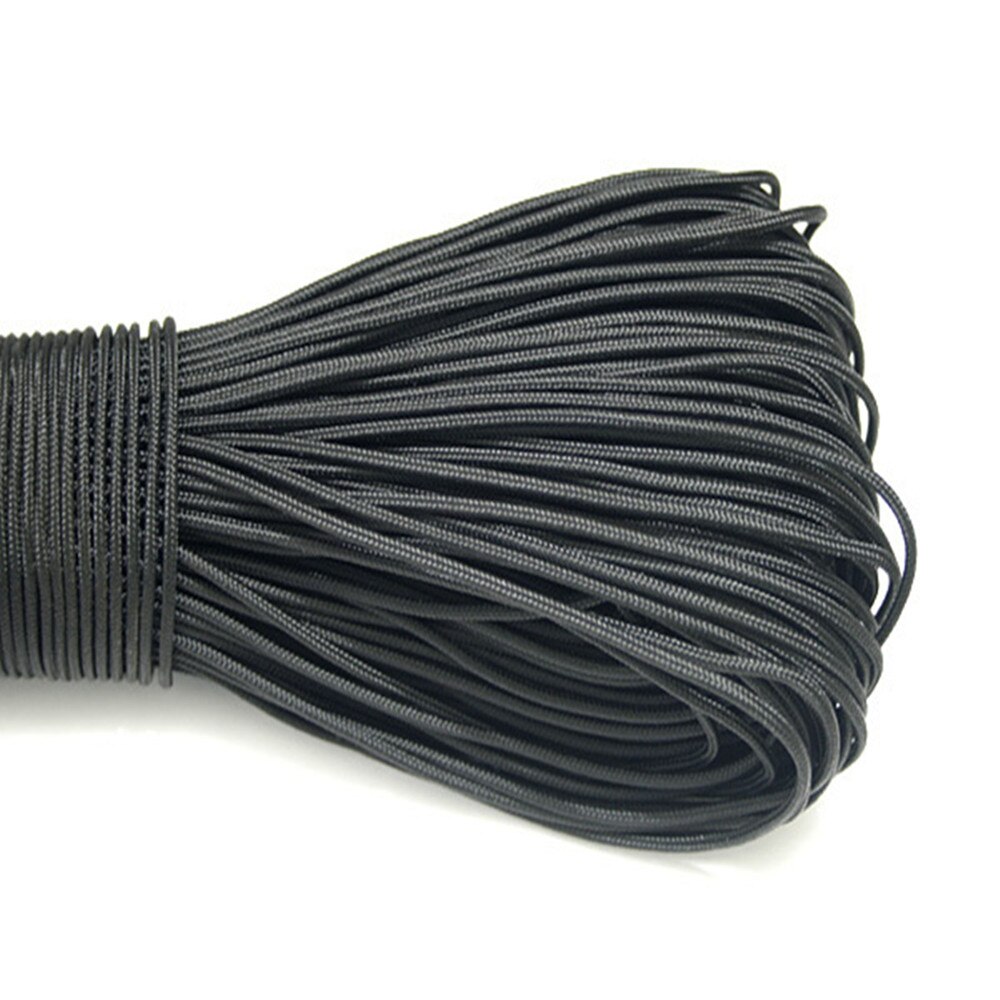 2mm one stand Cores Paracord for Survival Parachute Cord Lanyard Camping Climbing Camping Rope Hiking 50feet 100feet