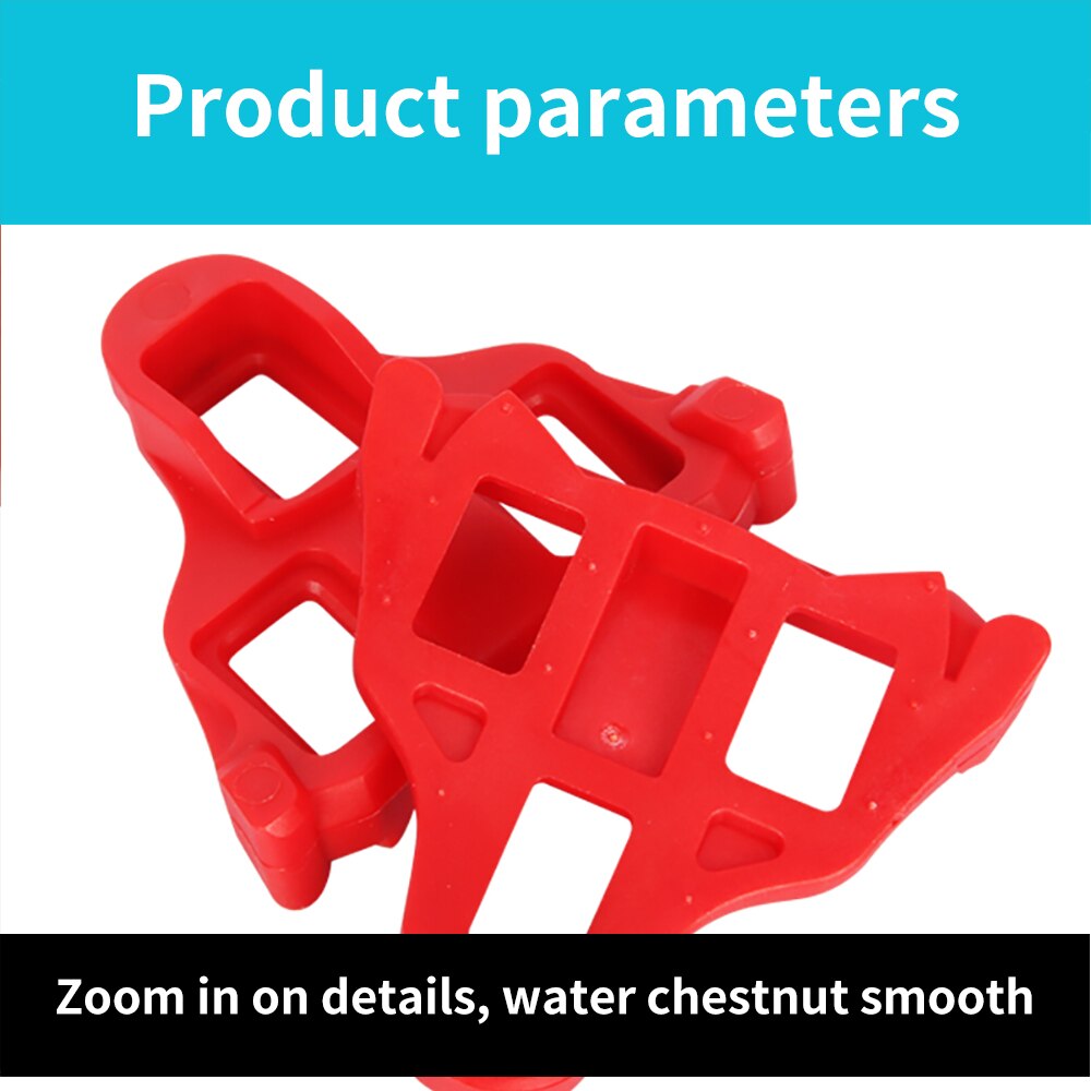 2pcs Cycling Cleats Set Road Bicycle Pedal Cleats Bike Cycling Accessories For Highway-Riding Shoe And Durable