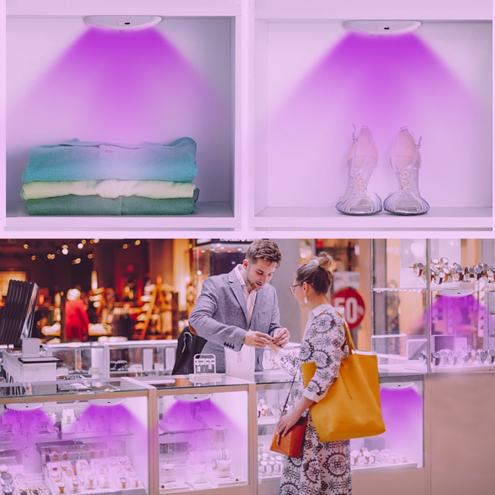 Germicidal Sterilizer UV LED Lamp 110v 220v Ultraviolet Quartz Linear Light Ozone Generator Disinfection Cabinet Light DA