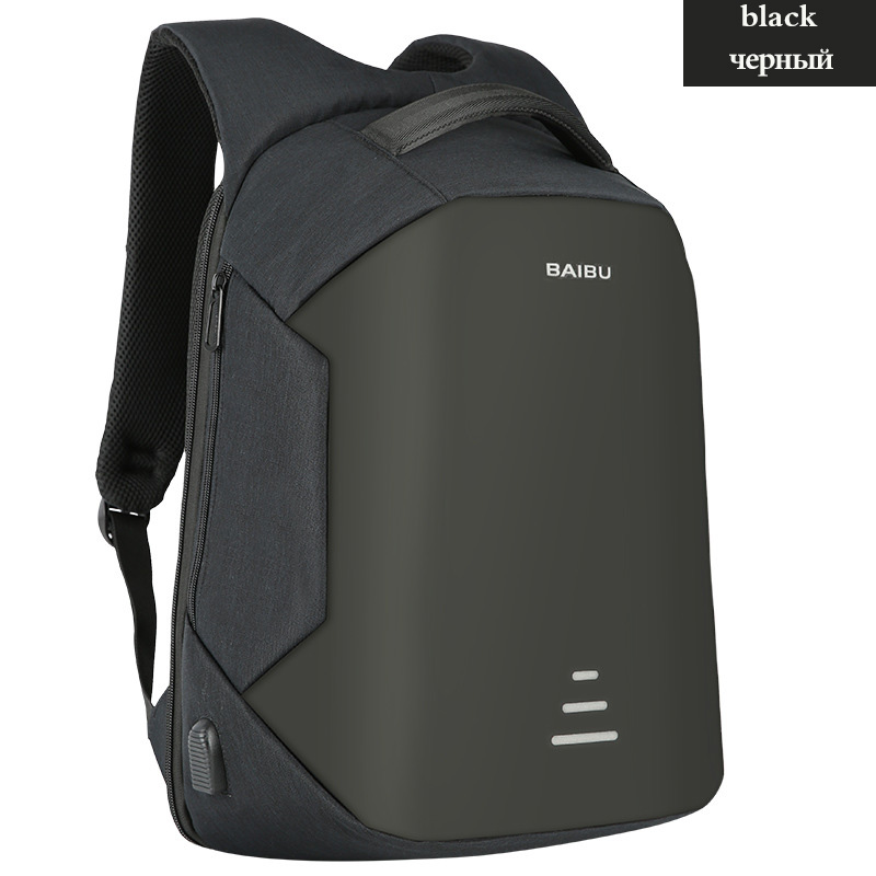BAIBU Neue mann Rucksäcke Männer USB Ladung Laptop Anti diebstahl Rucksack Rucksack Lässig Mochila Reisetasche für männliche
