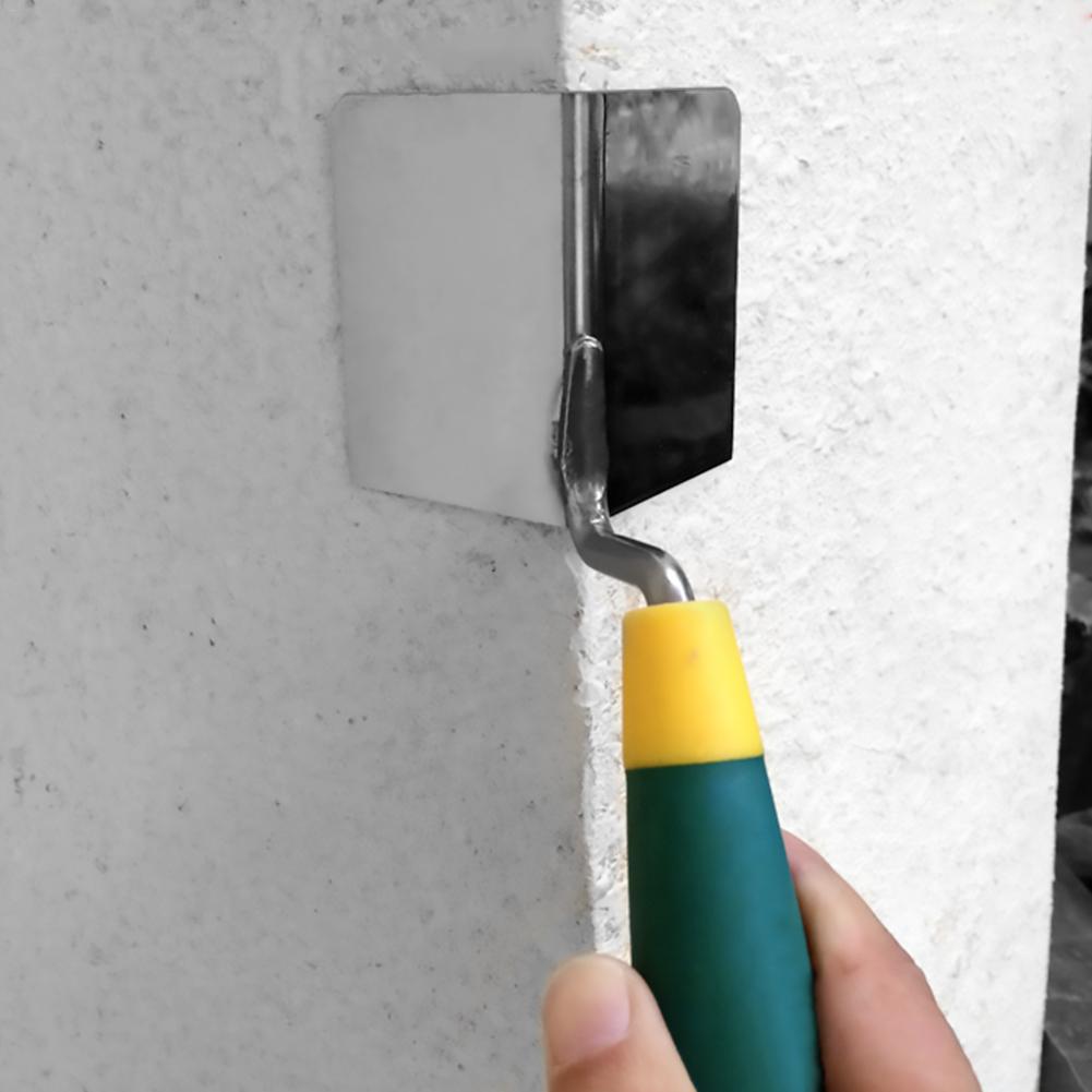 Trockenbau Ecke Werkzeug Schnübetreffend für Perfekte 90 Grad Ecke Hohe Klasse Edelstahl Sheetrock Ecke Kelle Ergonomischen Griff