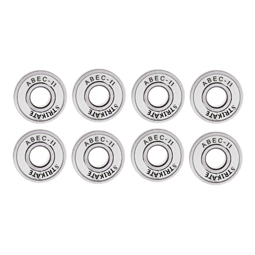 8 Pcs ABEC-11 Roller Skate Lagers 608RS Lager Skateboard Longboard Kogellagers Waterdicht Duurzaam Scooter Lagers: White
