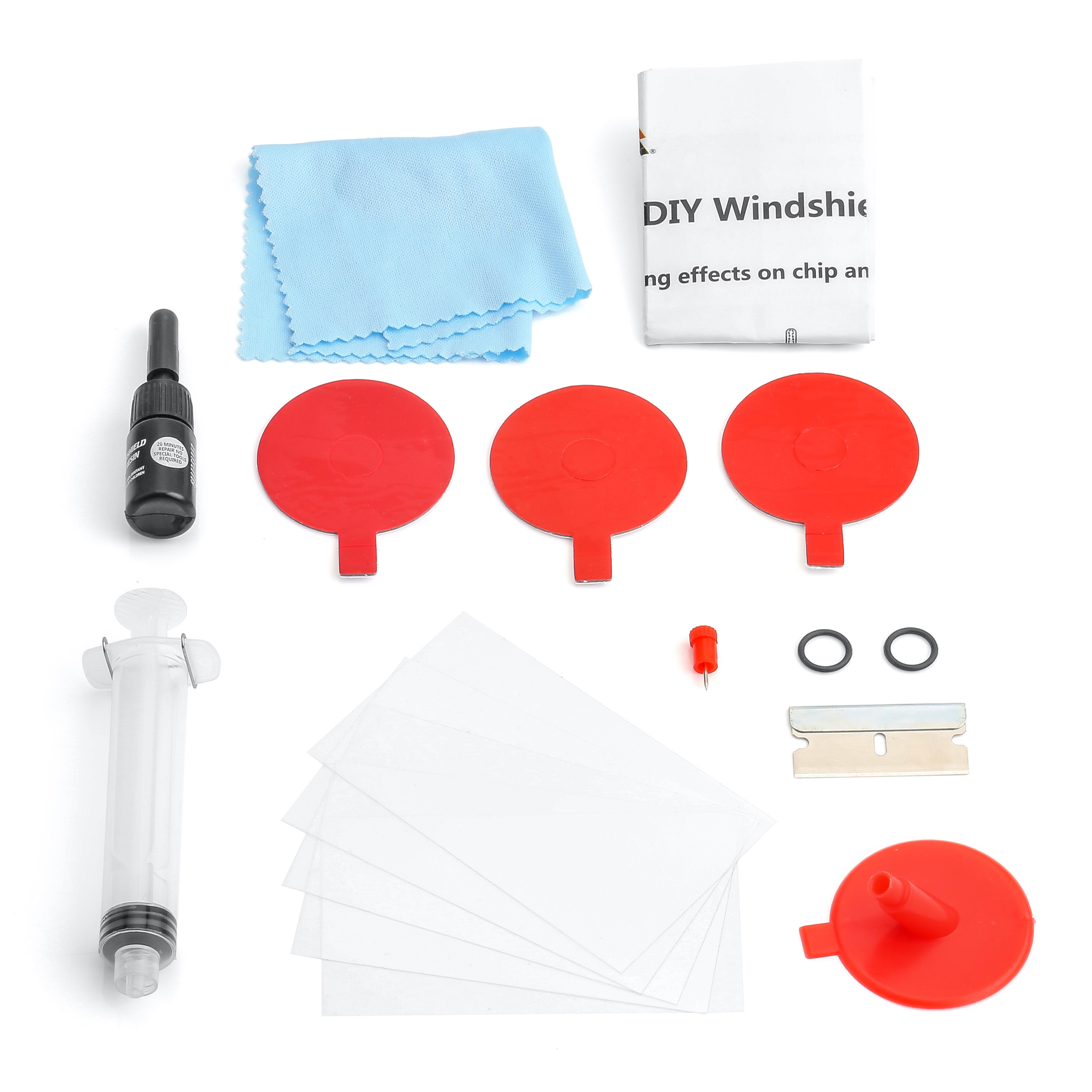 1 set voorruit reparatiesets auto raam reparatie gereedschap voorruit glas krassen barsten herstellen raam scherm polijsten auto-styling
