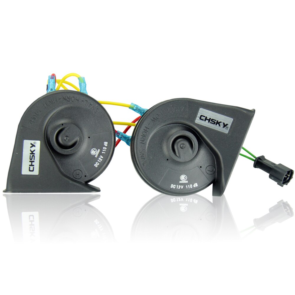 CHSKY-Klaxon de voiture à Klaxon en forme d'escargot, pour KIA Sportage , 12V, bruit 110-129db, décoration de voiture, longue durée, haute et basse