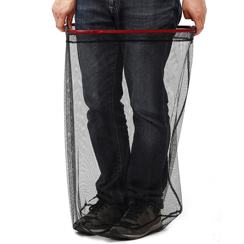 Vouwen Visnet, Driehoek Opvouwbare Telescopische Stang Voor Catch &amp; Release Voor Transport &amp; Opslag