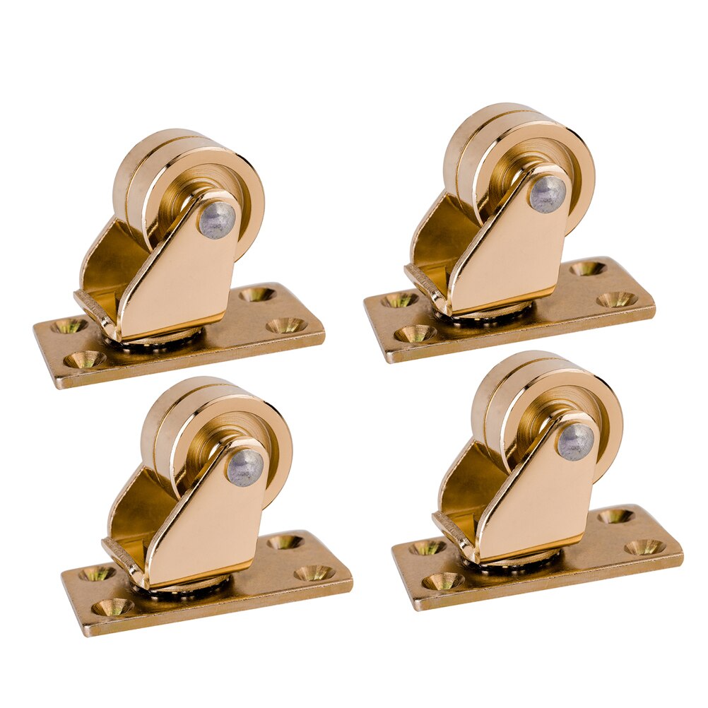2pcs Practical Piano Parts Upright Piano Casters Sturdy Piano Accessories: Golden 4pcs