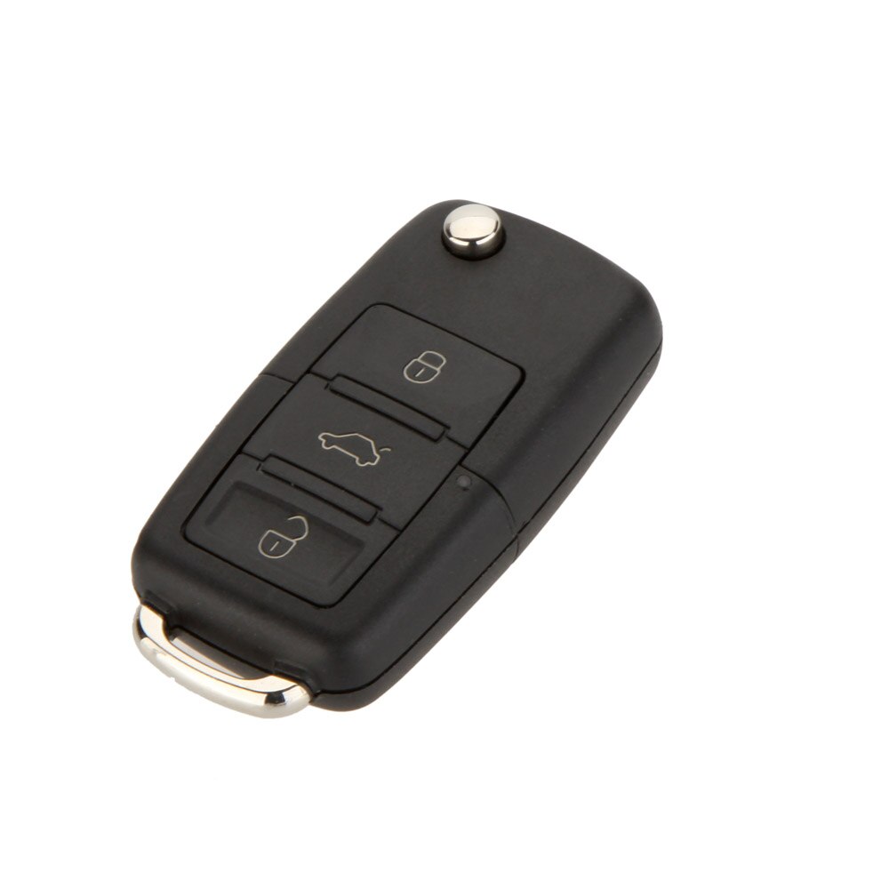 3 Button Replacement Car Remote Key Case Fob Shell Flip Blade for VW Jetta Polo Passat Bora Touran Car Accessories