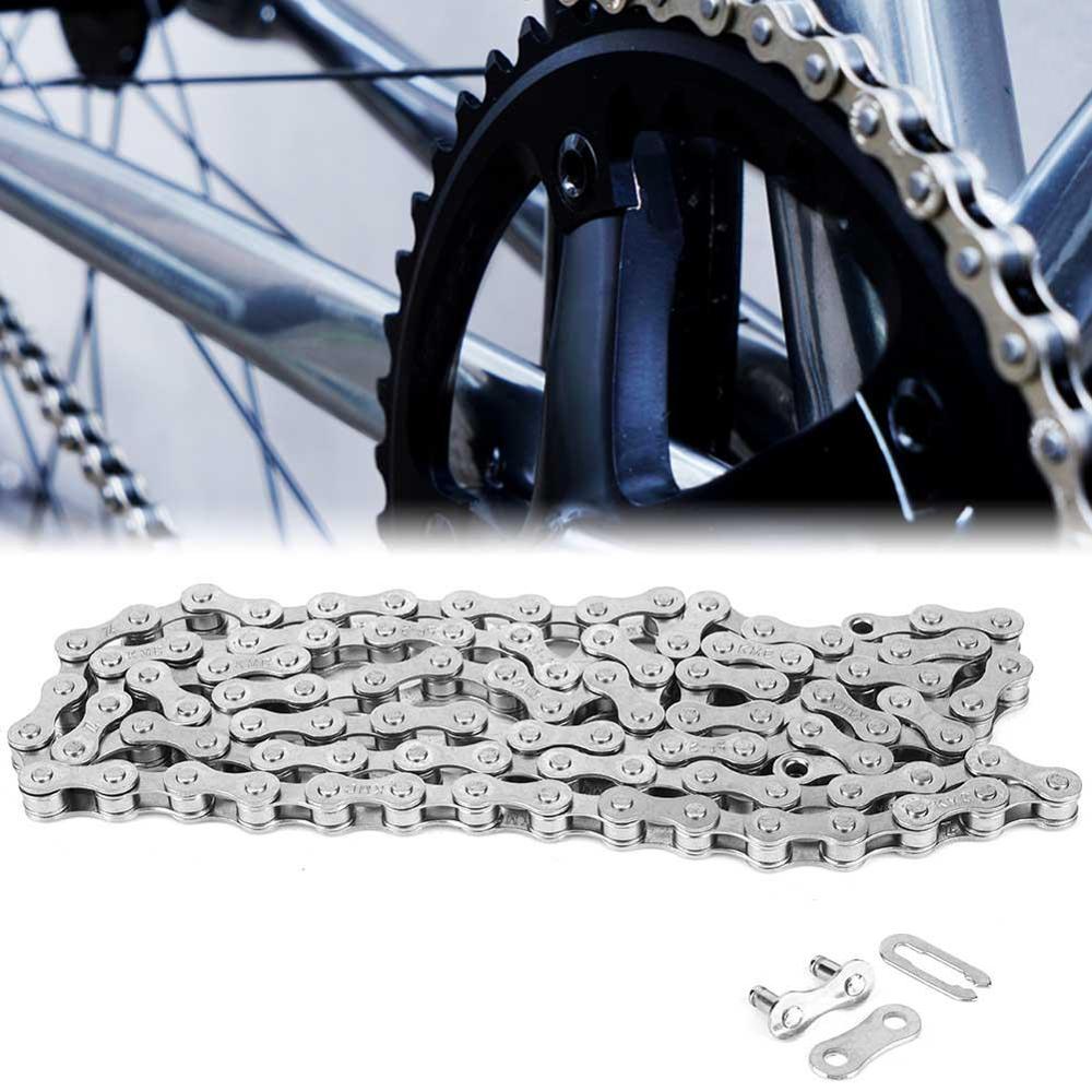 98 sectie Fietsketting Roestvrij Staal Anti-roest MTB Single Speed Bike Chain Links Voor HBRID Vouwfiets Vervanging onderdelen