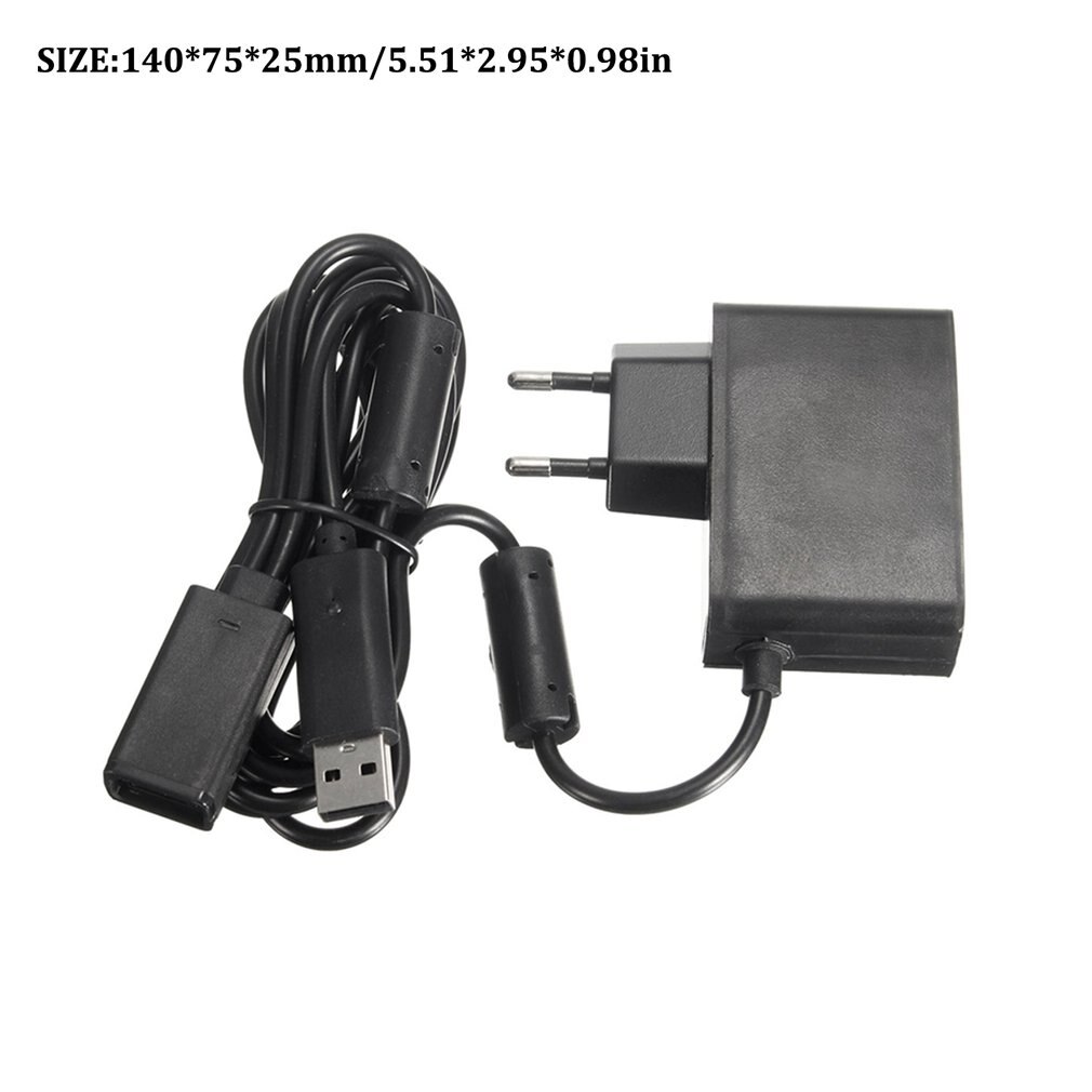Adaptador de fuente de alimentación USB AC para Xbox 360, Cable de Sensor Kinect, 100V-240V