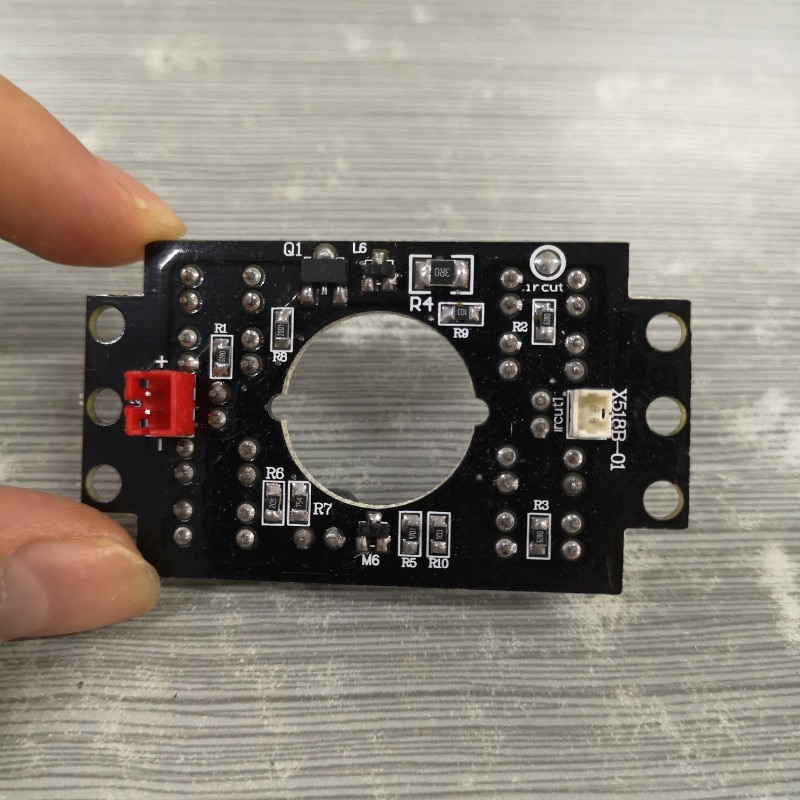 90 degree Invisible 18pcs transparent IR LEDs light board for Illuminator IR Infrared Camera 940nm light board parts