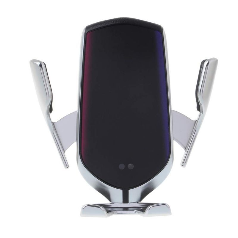 Car Phone Holder 1PCS Automatic Clamping Smart IR Sensor Car Mount Phone Wireless Charger Holder
