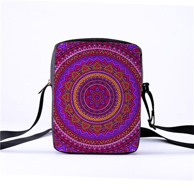 CROWDALE DIY Vrouwen Messenger Bags Bohemian stijl Schoudertas Kinderen Crossbody Tas voor Meisje reistas 23cm x 17cm x 5cm: 2