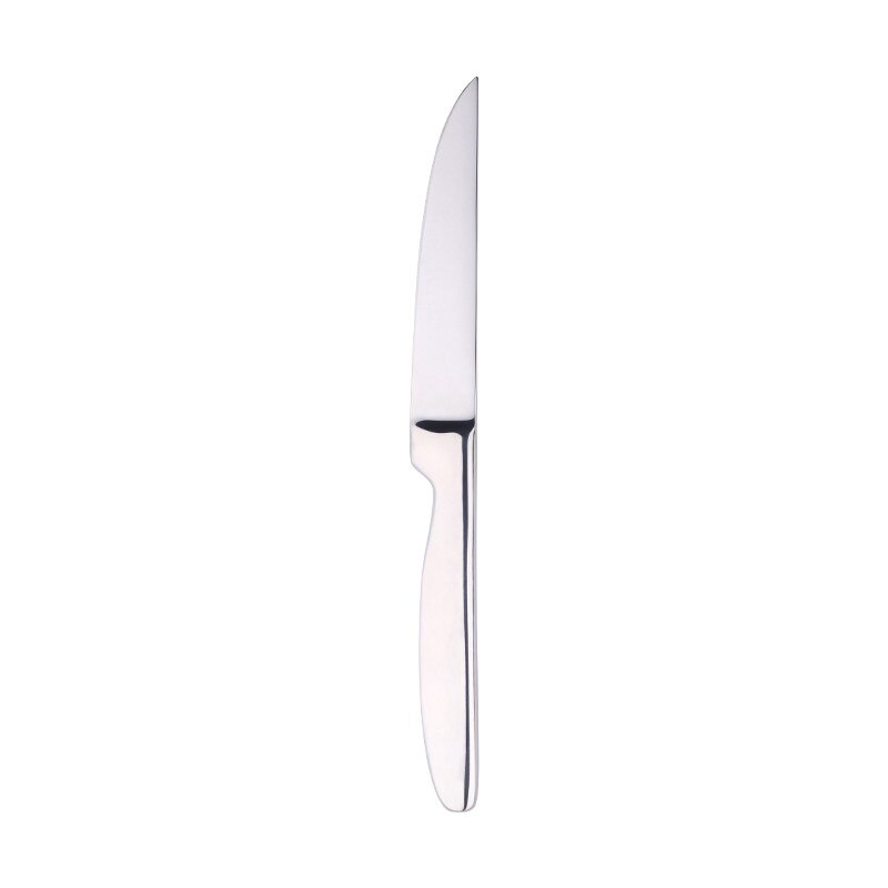 4 stk rustfritt stål regnbue frukt kniv skarpe bord kniver sett restaurant bestikk middag kniv gull kniver servise sett: Sølv -4 stk