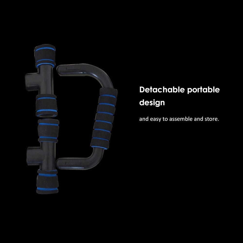 Push Up Stands Strength Training Holders Workout Fitness Equipment Pushup Handle with Foam Grip Handstand Bars for Home Gym
