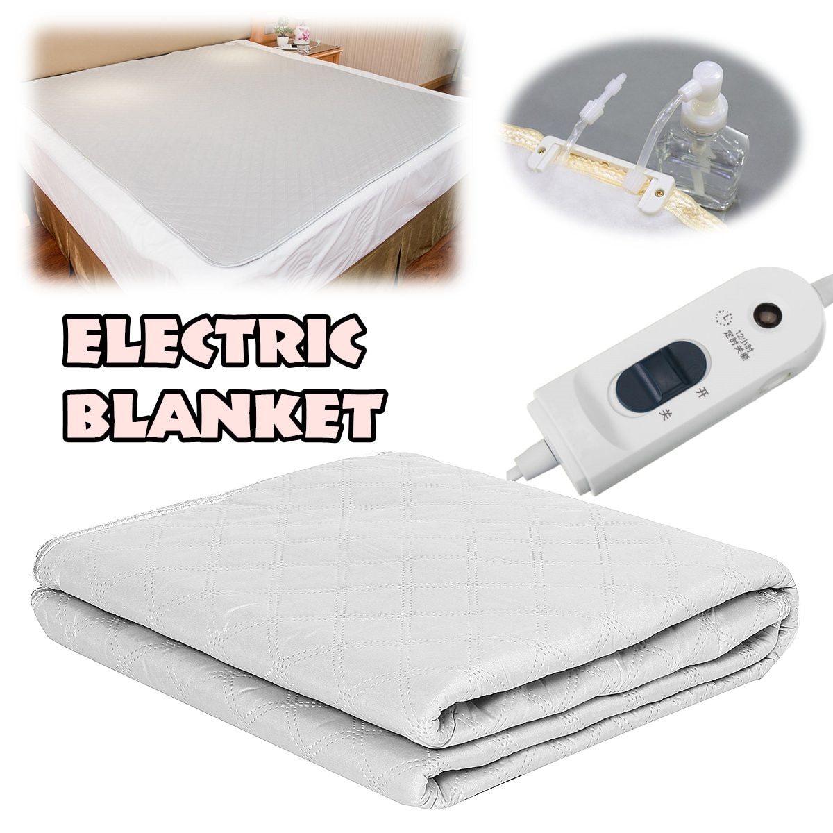 Non-woven Fabric Electric Heating Blanket Underblanket Winter Single Double Electric Mattress Thermostat Warm Electric Blanket