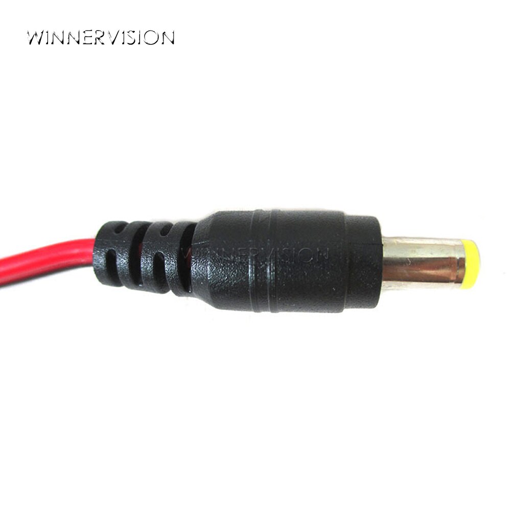 WINNERVISION 2.1x5.5mm stekker 12 V DC Power Connector Pigtail kabel jack voor Beveiliging Video CCTV Surveillance Camera Freeship