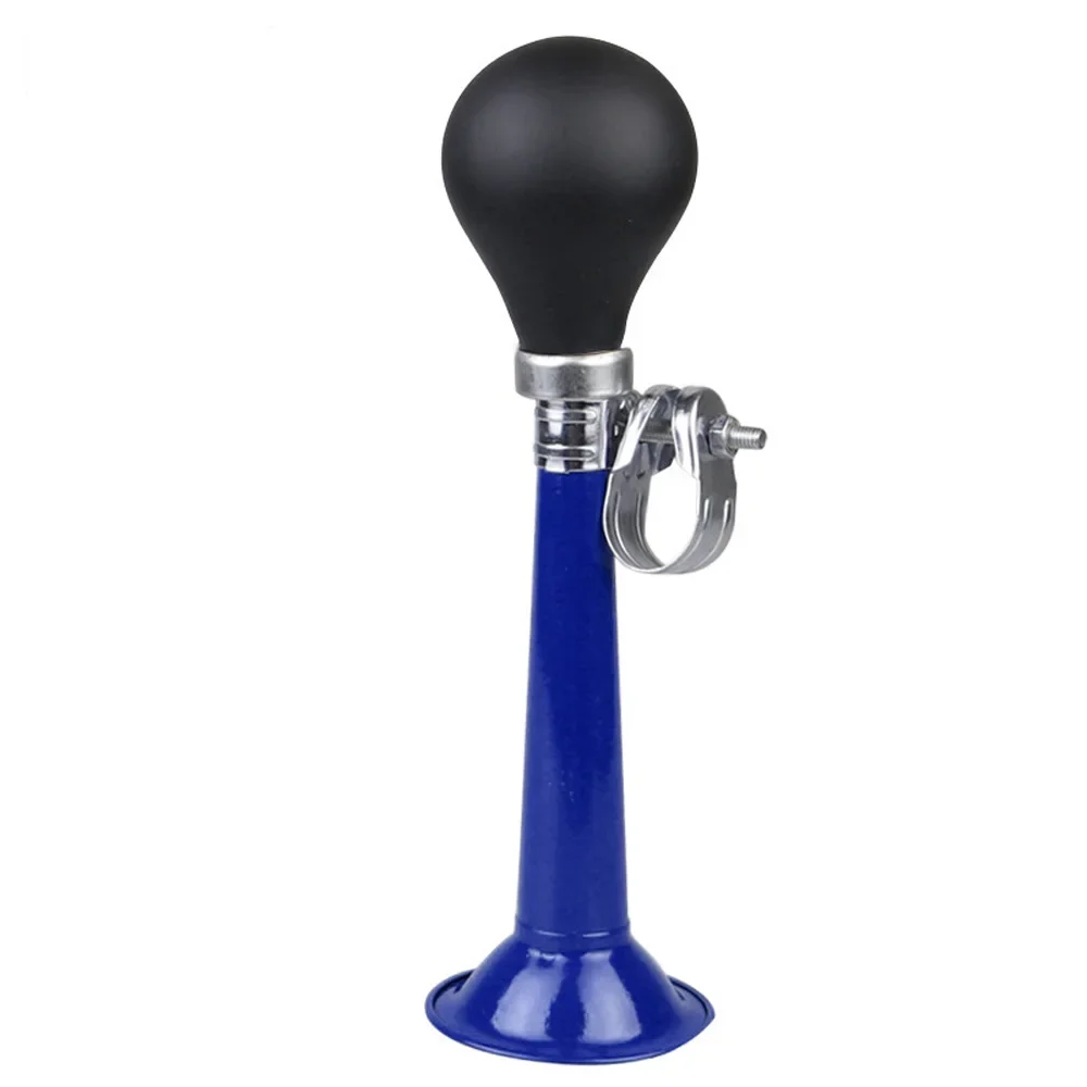Bocina de aire para bicicleta de montaña, timbre de seguridad para manillar de bicicleta de carretera, accesorios para bicicleta, 1 ud.: Azul
