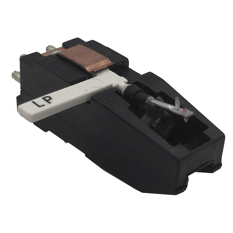 Ruby and Sapphire Dual Needle Stereo Stylus Turntable Cartridge Pickup Accessory for Record Player,Magnetic,Phonograph