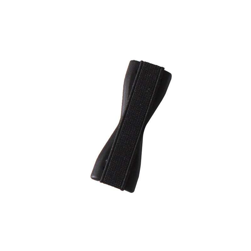 Anti Slip Elastische Band Strap Universele Telefoon Houder Stand Voor Iphone Samsung Vinger Grip Voor Mobiele Telefoons Tabletten: Black
