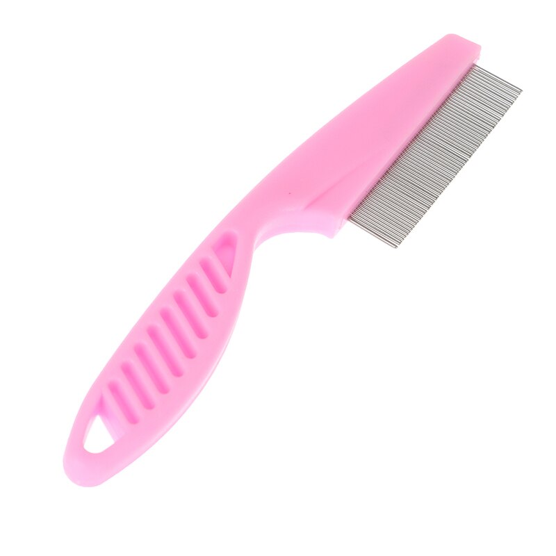 Protect Flea Comb For Cats Dogs Pet Stainless Steel Comfort Flea Hair Grooming Tools Deworming Brush Short Long Hair Fur Remove: C