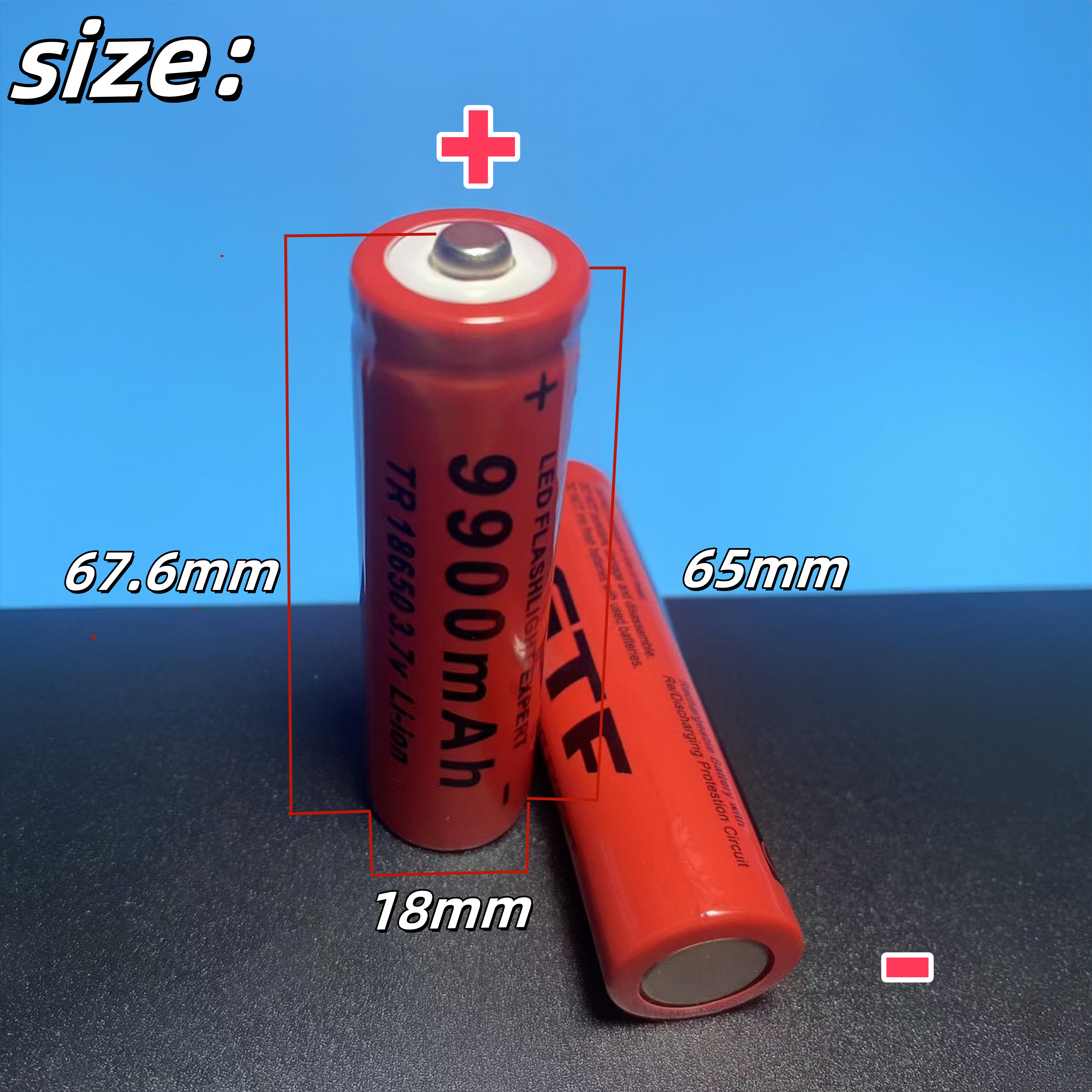 Batteria ricaricabile agli ioni di litio 18650 da 3,7 V Ampia compatibilità con torce elettriche, power bank e gadget portatili Alta qualità e durevole