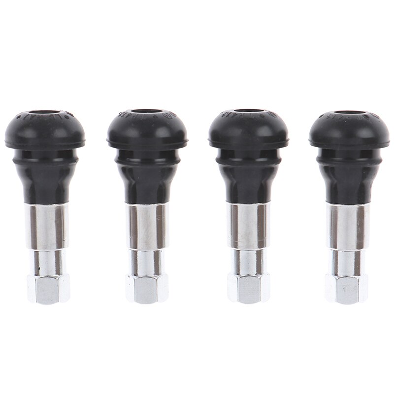 4Pcs TR413 Auto Ventiel Snap In Rubber Tubeless Tire Valve Cap Wheel Stem Vacuüm Nozzle Velg Gat Autoband wiel Accessoires