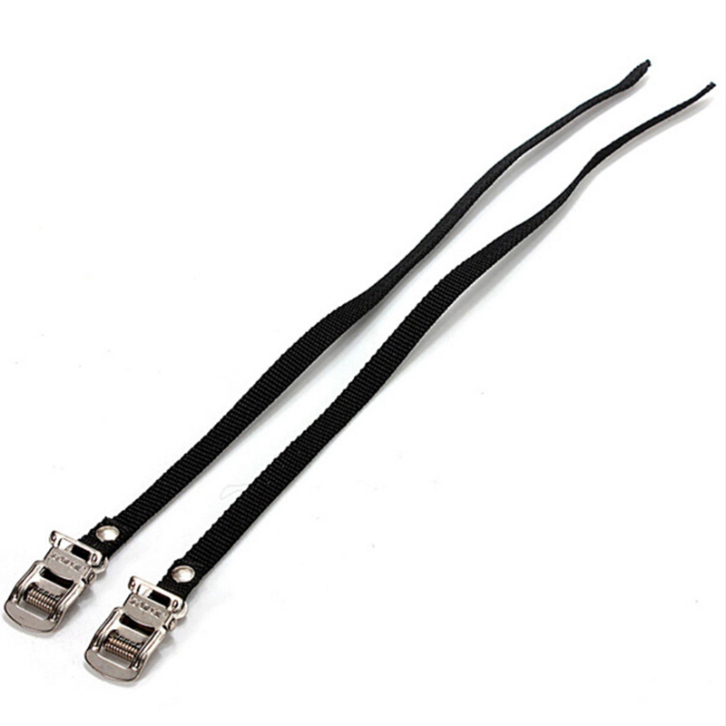 1 par de correas antideslizantes para bicicleta de montaña, correa para pedal de bicicleta de carretera, cinturones para pedal de bicicleta, correas para puntera de bicicleta, cuerda de nailon, ajuste de seguridad