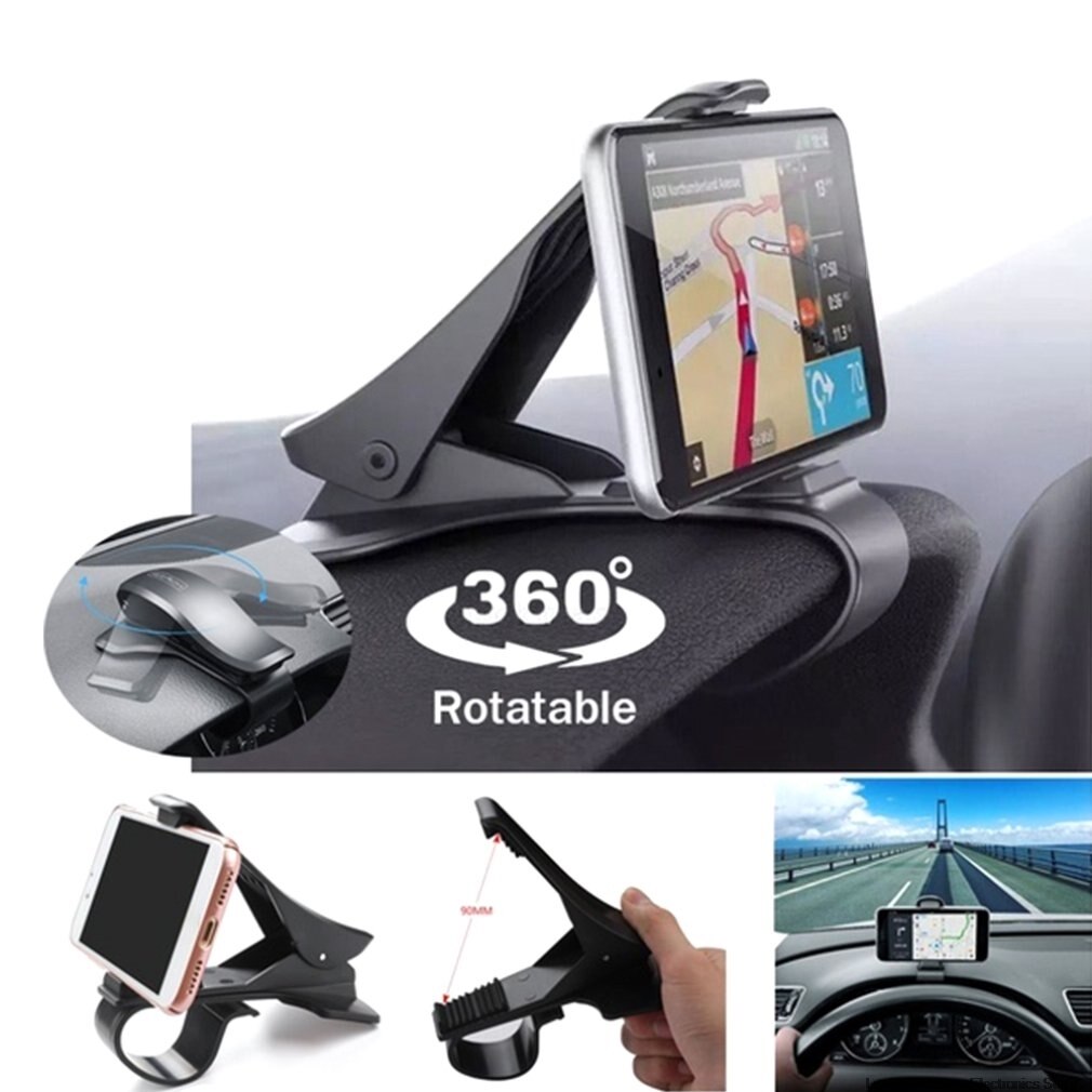 Auto Dashboard Telefoon Houder Stand Universal Car Cellphone Ondersteuning 360 Rotatie Voor iphone X XR XS Samsung Smartphone Mount