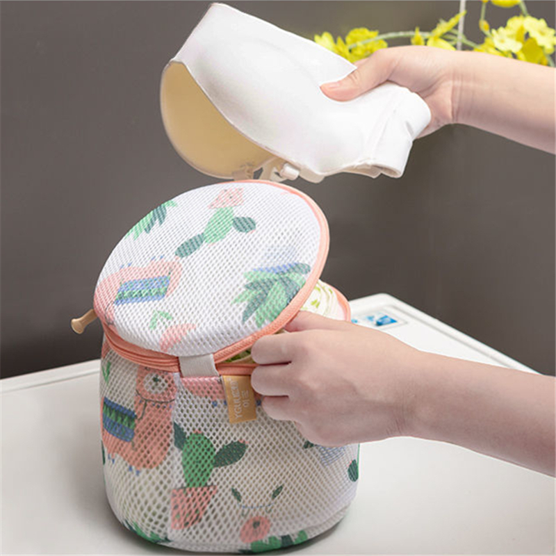 3 Stks/set Waszak S/M/L Outdoor Reizen Kleding Opslag Tassen Nordic Verse Afdrukken Rits Organizer Anti-Kronkelende Lingerie Protec