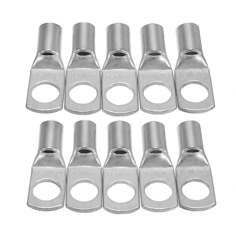 10 Stuks Auto Auto Tin Plated Koperen Buis Kabel Terminals Batterij Lassen Crimp Connectors Accessoires