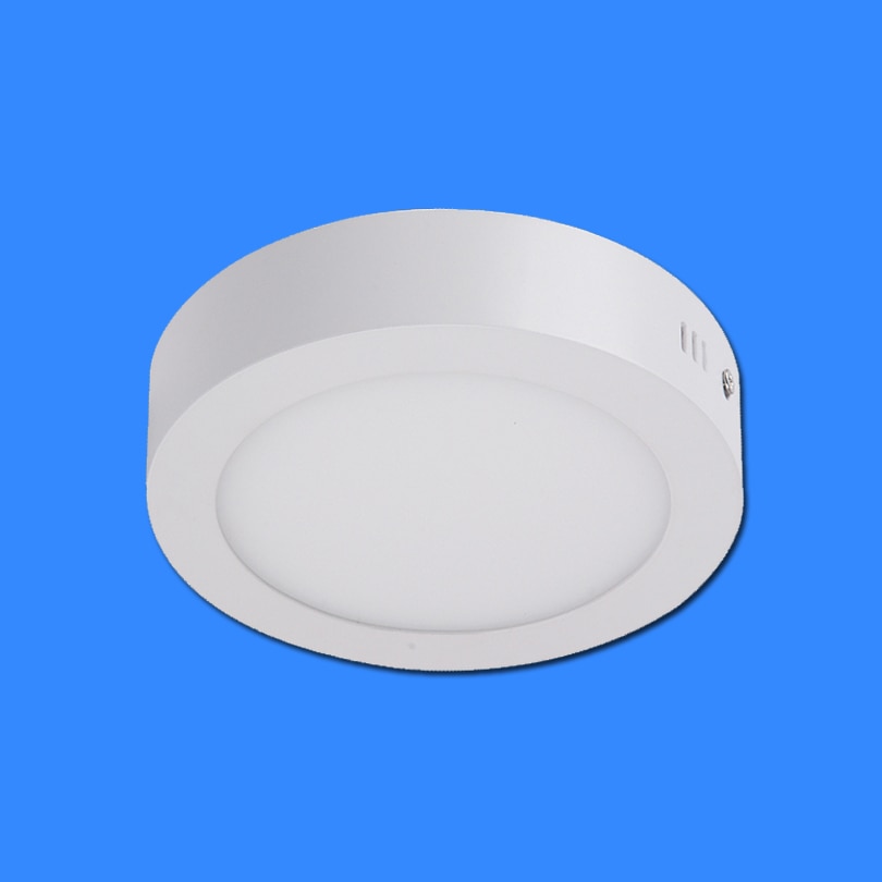 LED panel light 6W 12W 18W Round/Square Surface Mounted panel led Ceiling lamp downlight Living room ceiling aisle